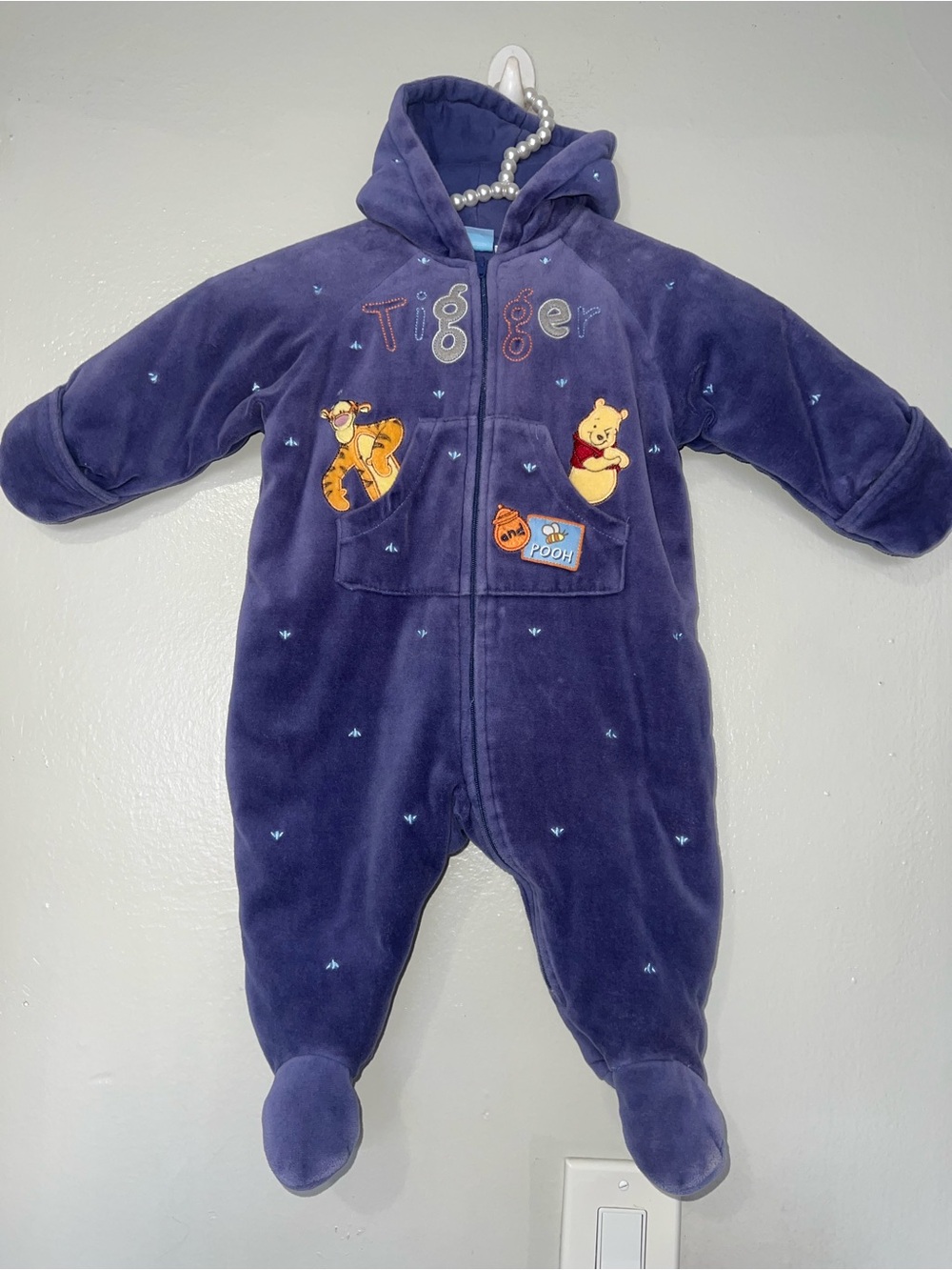 Disney Kids' Blue and Navy Snowsuit
